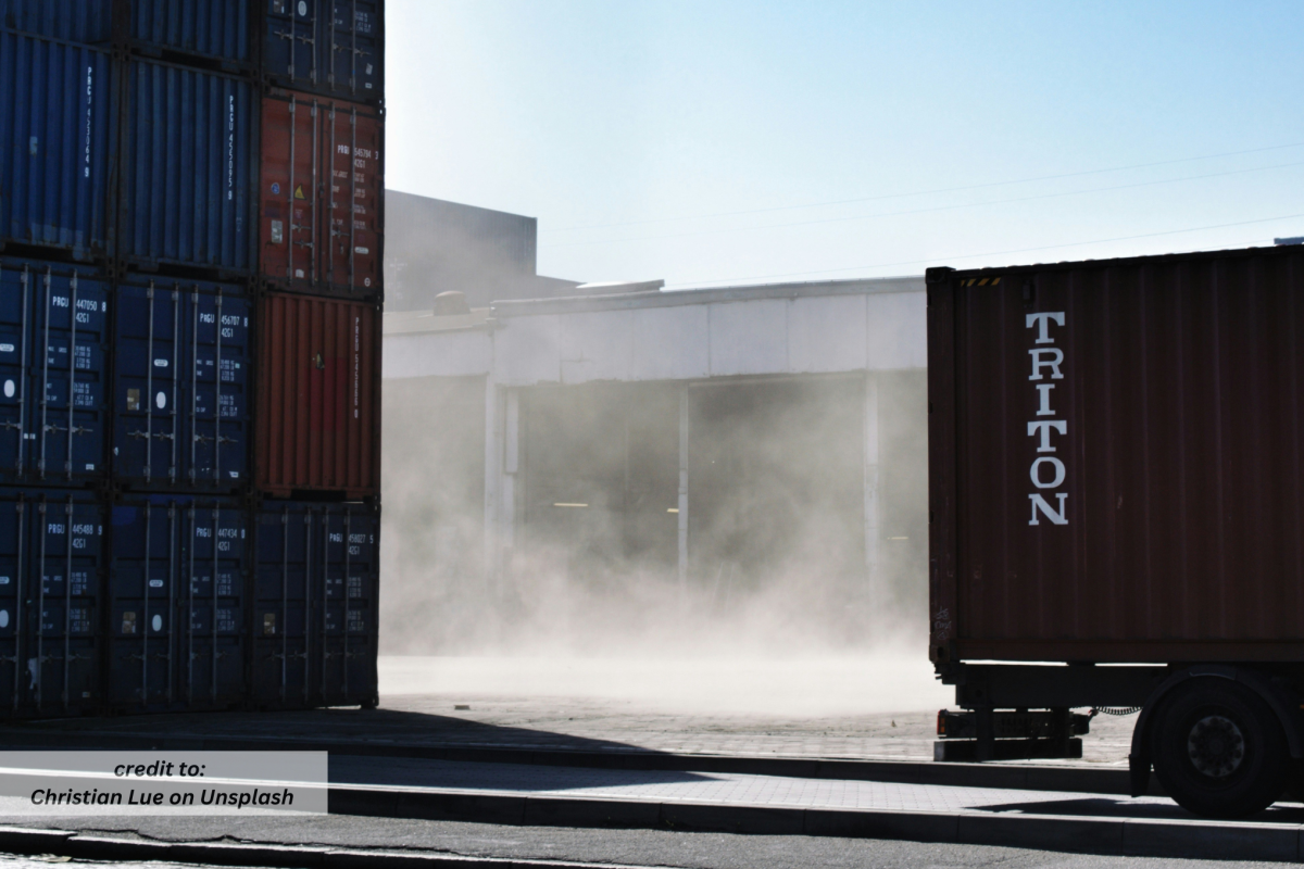 truk terguling
